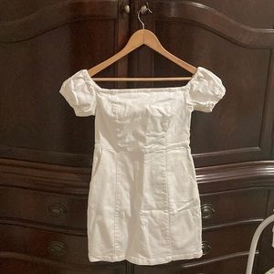 Off the shoulder dress